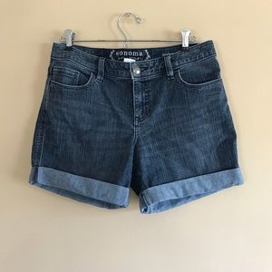 Jean shorts. Worn once